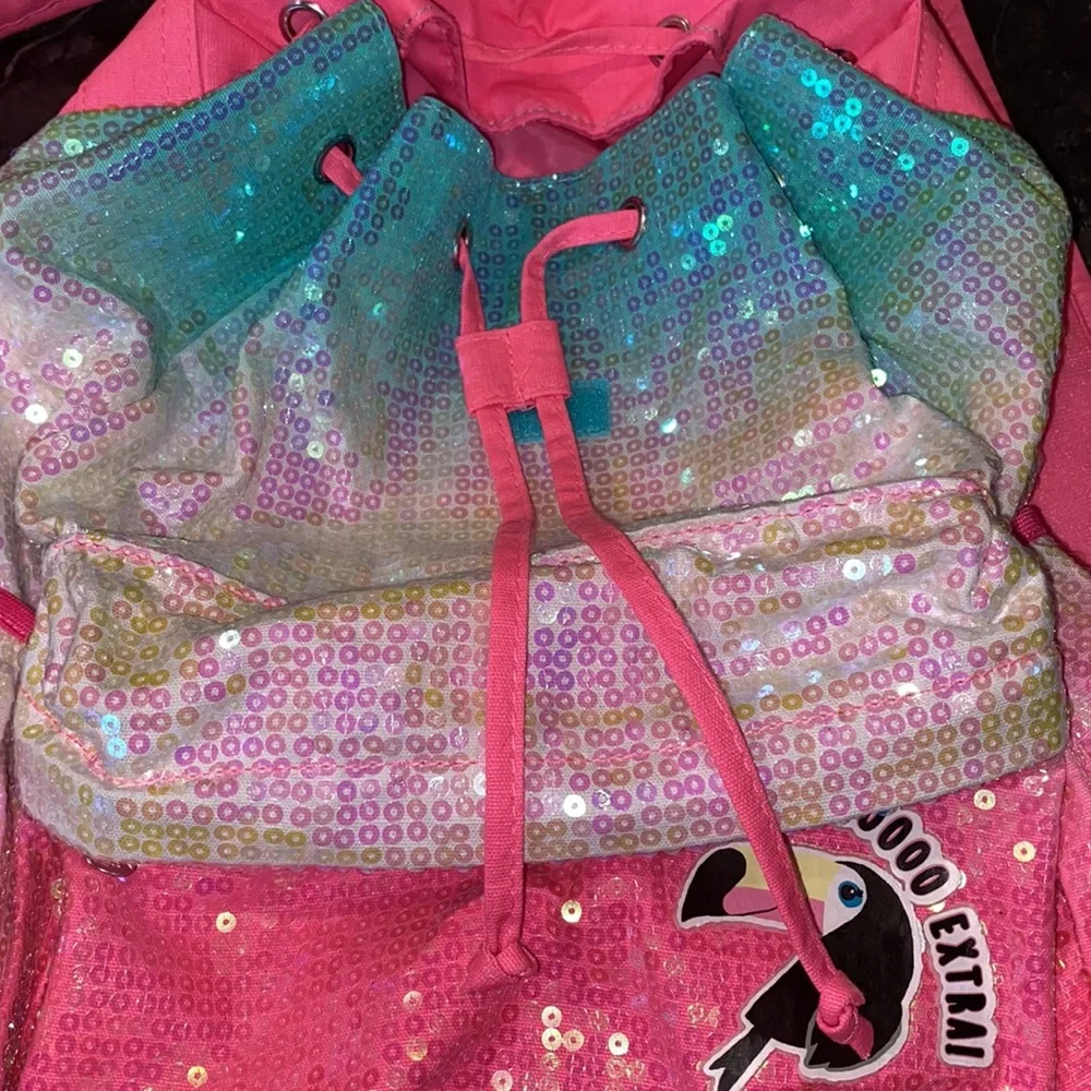 Justice Watermelon Sequin Rucksack